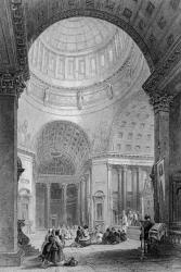 Interior of the Kazan Church, engraved by T. Higham (engraving) | Obraz na stenu