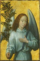 Angel Holding an Olive Branch (oil on panel) | Obraz na stenu
