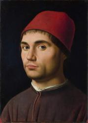 Portrait of a Man, c.1475 (oil on panel) | Obraz na stenu