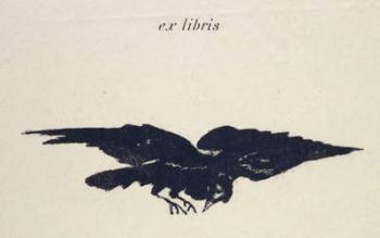 Le Corbeau (The Raven), 1875 (litho) | Obraz na stenu