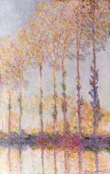 Poplars on the Banks of the Epte, 1891 (oil on canvas) | Obraz na stenu