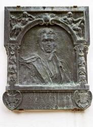 Plaque commemorating the life of Washington Irving and his love of Spain | Obraz na stenu