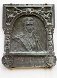 Plaque commemorating the life of Washington Irving and his love of Spain | Obraz na stenu