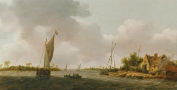 Boats in an Estuary | Obraz na stenu