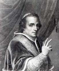 Pope Pius VII, engraved by Rafaello Morghen (engraving) | Obraz na stenu