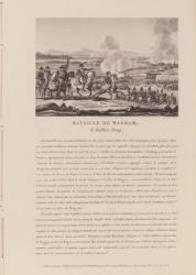 The Battle of Wagram on 6th July 1809 (litho) | Obraz na stenu