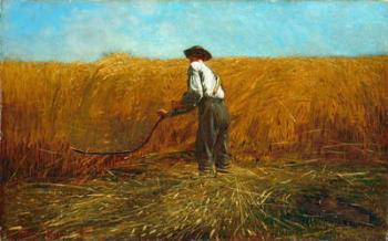 The Veteran in a New Field, 1865 (oil on canvas) | Obraz na stenu