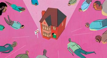 House market magnet, 2014, (mixed media) | Obraz na stenu