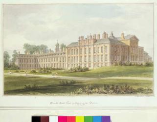South East View of Kensington Palace, 1826 (w/c on paper) | Obraz na stenu