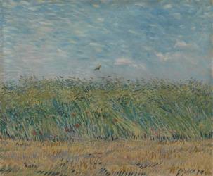 Wheatfield with Partridge, 1887 (oil on canvas) | Obraz na stenu