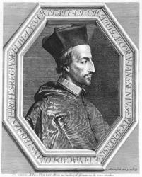 Cornelius Jansen, Bishop of Ypres (etching) | Obraz na stenu