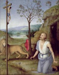 St. Jerome in the Desert, c.1499-1502 (oil on panel) | Obraz na stenu