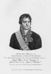 Denis Decres, Minister of Marine and the Colonies, engraved by Lanvin, 1813 (engraving) | Obraz na stenu