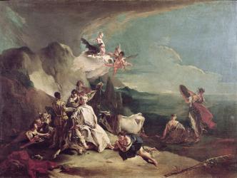 The Rape of Europa, 1720-21 (oil on canvas) | Obraz na stenu