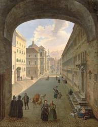 Palais Lodron, Salzburg, 1833 | Obraz na stenu