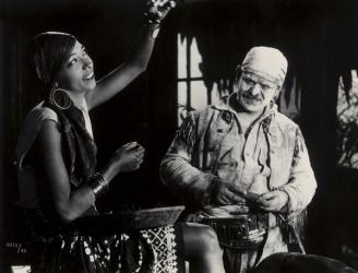 Still from a film starring Josephine Baker (b/w photo) | Obraz na stenu