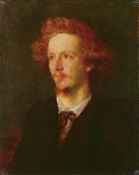 Portrait of Algernon Charles Swinburne (1837-1909) 1867 (oil on canvas) | Obraz na stenu