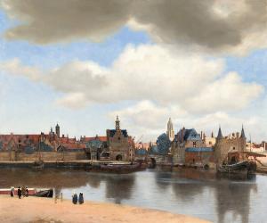 View of Delft, c.1660-61 (oil on canvas) | Obraz na stenu