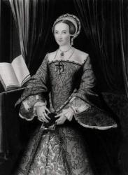 Portrait of Elizabeth I when Princess (1533-1603) c.1546 (oil on panel) | Obraz na stenu