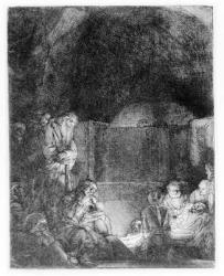 The Entombment, c.1654 (etching) | Obraz na stenu