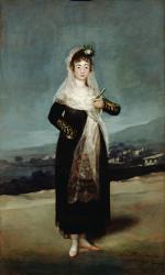 Portrait of the Marquesa de Santiago, 1804 (oil on canvas) | Obraz na stenu