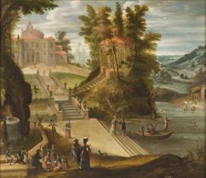 May and June from Los doce meses del año (The Twelve Months of the Year), 1650-99 (oil on canvas) | Obraz na stenu