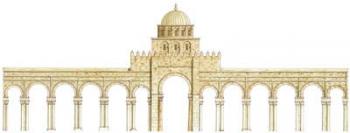 Mosque of Uqba. Kairouan, Tunisia. Main façade | Obraz na stenu