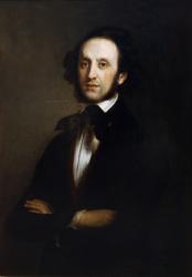 Felix Mendelssohn (oil on canvas) | Obraz na stenu