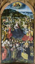 Pre Ministrant Pasture Salutaire (Meadow Ministering Saving Sustenance) 1519 (oil on panel) | Obraz na stenu