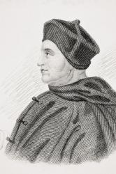 Thomas Wolsey, illustration from 'Old England's Worthies' by Lord Brougham, published c.1880 (engraving) | Obraz na stenu