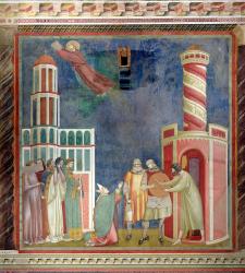 St. Francis Releases the Heretic, 1297-99 (fresco) | Obraz na stenu