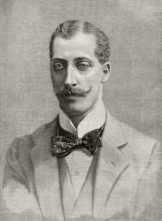 Prince Albert Victor, Duke of Clarence and Avondale, from 'The English Illustrated Magazine', 1891-92 (litho) | Obraz na stenu