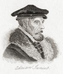 Hadrianus Junius,15111575, aka Adriaen de Jonghe. | Obraz na stenu