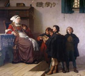 Historical theme, 1872 (oil on panel) | Obraz na stenu