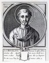 St. Cornelius (engraving) | Obraz na stenu