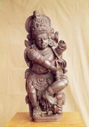 Durga, from Southern India (wood) | Obraz na stenu