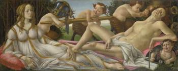 Venus and Mars, c.1485 (tempera and oil on panel) | Obraz na stenu
