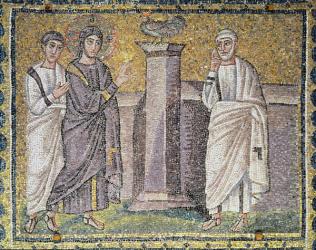 Jesus Predicts Peter's Denial, Scenes from the Life of Christ (mosaic) | Obraz na stenu