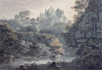 Hawthornden Castle near Edinburgh | Obraz na stenu