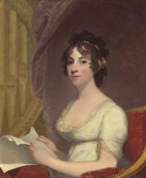 Anna Maria Brodeau Thornton (Mrs. William Thornton), 1804 (oil on canvas) | Obraz na stenu