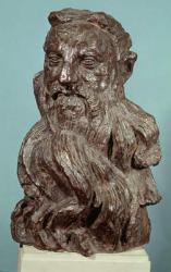 Bust of Auguste Rodin (1840-1917) 1909 (bronze) | Obraz na stenu