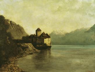 Chateau de Chillon, 1874 (oil on canvas) | Obraz na stenu