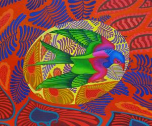 Swallow-tailed kite, 2012, (oil on canvas) | Obraz na stenu