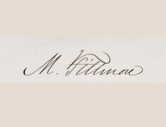Signature of Millard Fillmore (litho) | Obraz na stenu