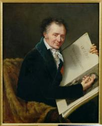 Portrait of Dominique Vivant (1747-1825) Baron Denon, 1808 (oil on canvas) | Obraz na stenu