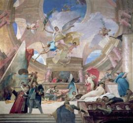 Apotheosis of the Renaissance (fresco) (for study see 70757) | Obraz na stenu