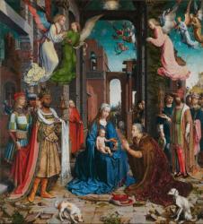 Adoration of the Magi, 1510-5 (oil on canvas) | Obraz na stenu