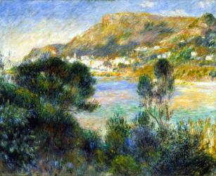 View From Cap Martin of Monte Carlo, c.1884 (oil on canvas) | Obraz na stenu