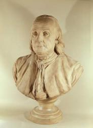 Bust of Benjamin Franklin (marble) | Obraz na stenu