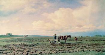 In the Field, 1872 (oil on canvas) | Obraz na stenu